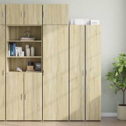 vidaXL Dulap de depozitare slim, stejar sonoma, 50x42, 5x225cm, lemn GartenMobel Dekor (3281303) Comoda