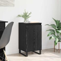 vidaXL Bufet Stejar Negru 40 x 35 x 70 cm Lemn compozit GartenMobel Dekor (881689) Comoda