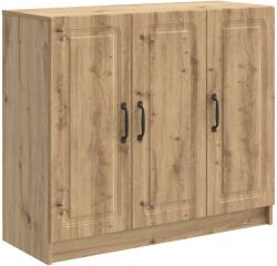 vidaXL Bufet Stejar Artizanal 89 x 34, 5 x 77 cm Lemn prelucrat GartenMobel Dekor (895804) Comoda