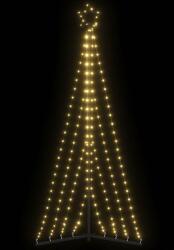 vidaXL Pom de Craciun LED 339 LED-uri Alb Cald 182 cm GartenMobel Dekor (3307645)