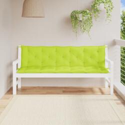 vidaXL Perne banca de gradina 2 buc. , verde aprins, tesatura oxford GartenMobel Dekor (361727)