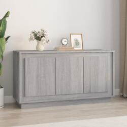 vidaXL Servanta, gri sonoma, 102x35x55 cm, lemn prelucrat GartenMobel Dekor (831891) Comoda