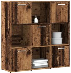 vidaXL Biblioteca, lemn vechi, 90x28x90 cm, lemn prelucrat GartenMobel Dekor (856058) Biblioteca