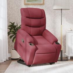 vidaXL Fotoliu rabatabil cu ridicare, rosu vin, material textil GartenMobel Dekor (3206648)