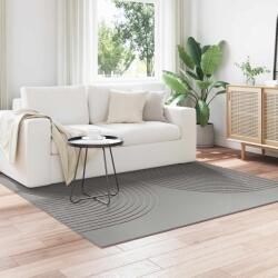 vidaXL Covor modern gri patrat 200x200 cm, antiderapant, pentru interior (42022825) Covor
