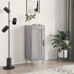vidaXL Servanta, gri sonoma, 34, 5x34x90 cm, lemn compozit GartenMobel Dekor (830442) Comoda