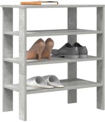 vidaXL Pantofar, gri beton, 61x32x70 cm, lemn prelucrat GartenMobel Dekor (859845) Pantofar