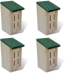 vidaXL Casuta fluturi 14 x 15 x 22 cm, set de 4 buc GartenMobel Dekor (41291)