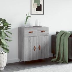 vidaXL Servanta, gri sonoma, 69, 5x34x90 cm, lemn compozit GartenMobel Dekor (827954) Comoda