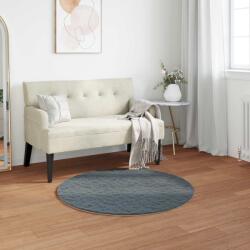vidaXL Covor din Blana Faux de Iepure Olite Antracit Ø 80 cm Poliester GartenMobel Dekor (42021777) Covor