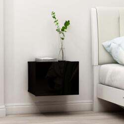vidaXL Noptiera, negru, 40 x 30 x 30 cm, PAL GartenMobel Dekor (801055)