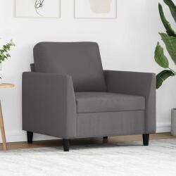 vidaXL Canapea de o persoana, gri, 60 cm, piele ecologica GartenMobel Dekor (359325) Canapea