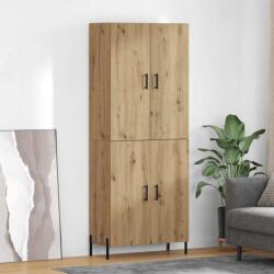 vidaXL Bufet Stejar Artizanal 69, 5 x 34 x 180 cm Lemn compozit GartenMobel Dekor (3415904) Comoda