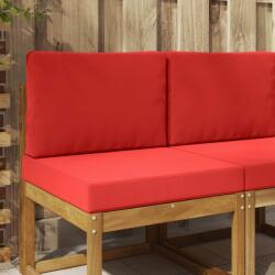 vidaXL Perna pentru canapea de exterior 2 pcs Rosu Poliester GartenMobel Dekor (900716)