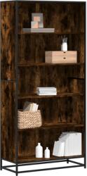vidaXL Biblioteca, stejar afumat, 80, 5x35x170, 5 cm, lemn prelucrat GartenMobel Dekor (3300857) Biblioteca