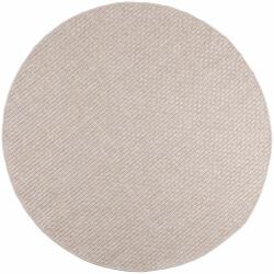 vidaXL Covor rotund crem Ø160 cm, antiderapant, lavabil, pentru living (42022568) Covor