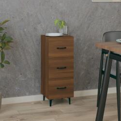 vidaXL Servanta, stejar maro, 34, 5x34x90 cm, lemn compozit GartenMobel Dekor (817413) Comoda