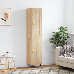 vidaXL Dulap înalt, stejar sonoma, 34, 5x34x180 cm, lemn prelucrat GartenMobel Dekor (3200116) Comoda
