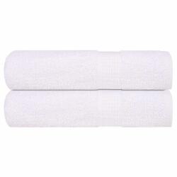 vidaXL Prosoape de baie, FROGN, 2 buc. , alb, 100x150 cm, 360 g/m2 GartenMobel Dekor (136657) Prosop