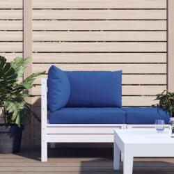 vidaXL Perne pentru canapea din paleti, 3 buc. , albastru, textil GartenMobel Dekor (315074)