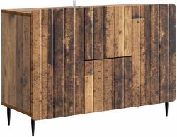 vidaXL Bufet cu sertar Lemn vechi 89 x 34, 5 x 62 cm Lemn prelucrat GartenMobel Dekor (894433) Comoda
