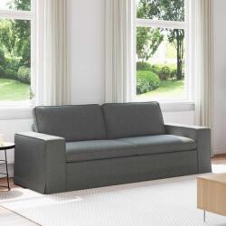 vidaXL Canapea Gri închis 222 x 80 x 82 cm Metal GartenMobel Dekor (42024398) Canapea