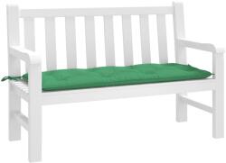 vidaXL Perna banca de gradina, verde, 120x50x7 cm, material oxford GartenMobel Dekor (361588)