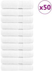vidaXL Prosoape maini premium SOLUND 50 buc alb 50x100cm 600gsm GartenMobel Dekor (137127) Prosop