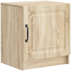 vidaXL Noptiera stejar sonoma cu usa, 43x34, 5x47 cm, lemn prelucrat (895719)