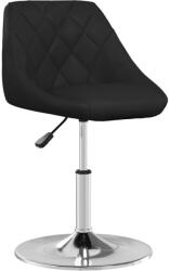 vidaXL Scaun de bar, negru, piele ecologica GartenMobel Dekor (3088656)