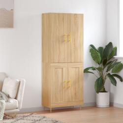 vidaXL Dulap înalt, stejar sonoma, 69, 5x34x180 cm, lemn compozit GartenMobel Dekor (3195782) Comoda
