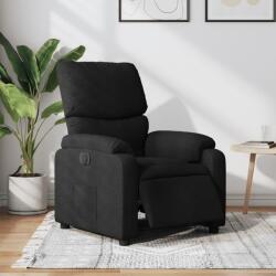 vidaXL Fotoliu rabatabil electric, negru, material textil GartenMobel Dekor (3204802)