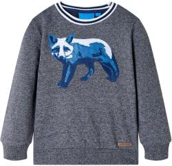 vidaXL Bluzon pentru copii, bleumarin melanj, 116 GartenMobel Dekor (13341)
