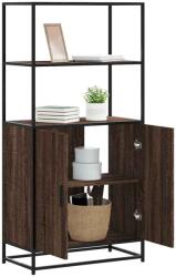 vidaXL Dulapuru Stejar maro 68x35x139 cm lemn si metal prelucrat GartenMobel Dekor (849053) Comoda