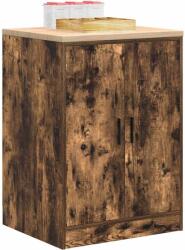 vidaXL Dulap de depozitare pentru garaj stejar afumat 60x51x85 cm GartenMobel Dekor (860575) Comoda