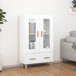 vidaXL Dulap înalt, alb, 70x31x115 cm, lemn compozit GartenMobel Dekor (812546) Comoda