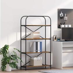 vidaXL Raft pentru carti Lemn vechi 80 x 30 x 146 cm Lemn compozit GartenMobel Dekor (879843) Biblioteca