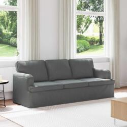 vidaXL Canapea Gri închis 142 x 80 x 85 cm Metal GartenMobel Dekor (42024498) Canapea