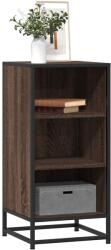 vidaXL Dulap, stejar maro, 35, 5x35x76 cm, lemn prelucrat si metal GartenMobel Dekor (848953) Comoda