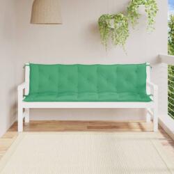 vidaXL Perne banca de gradina 2buc. , verde, 180x50x7cm, tesatura oxford GartenMobel Dekor (361721)