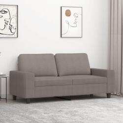 vidaXL Canapea cu 2 locuri, gri taupe, 140 cm, material textil GartenMobel Dekor (359398) Canapea