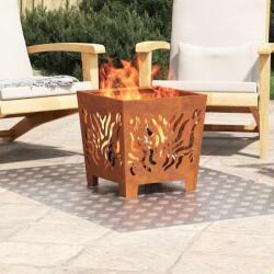 vidaXL Trepte Dreptunghiular 4 pcs Argintiu 70 x 50 cm Aluminiu GartenMobel Dekor (4104354) Covor
