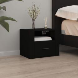 vidaXL Noptiere de perete, negru, 50x36x40 cm GartenMobel Dekor (816882)