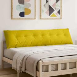 vidaXL Perna pentru spate Galben 200 x 50 cm Tesatura din corduroy GartenMobel Dekor (42014983)