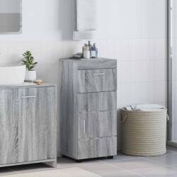 vidaXL Set dulap baie TULUM Gri Sonoma 37 x 31, 5 x 82 cm Lemn compozit GartenMobel Dekor (880347)