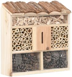 vidaXL Casa de insecte, 30x10x30 cm, lemn de brad GartenMobel Dekor (47242)