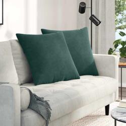 vidaXL Perne pentru canapea 2 pcs Verde închis 60 x 60 cm GartenMobel Dekor (42014016)