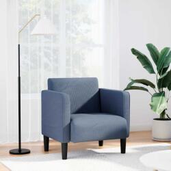 vidaXL Canapea Scaun cu cotiere, tesatura velur albastru 54 cm GartenMobel Dekor (4100518)
