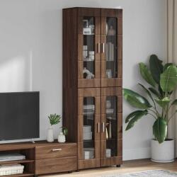 vidaXL Bufet FLORIN Stejar închis 60 x 35 x 182 cm Lemn compozit GartenMobel Dekor (3397911)