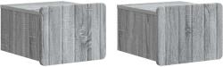 vidaXL Set 2 noptiere suspendate gri Sonoma, 33 x 34, 5 x 24 cm (898268)
